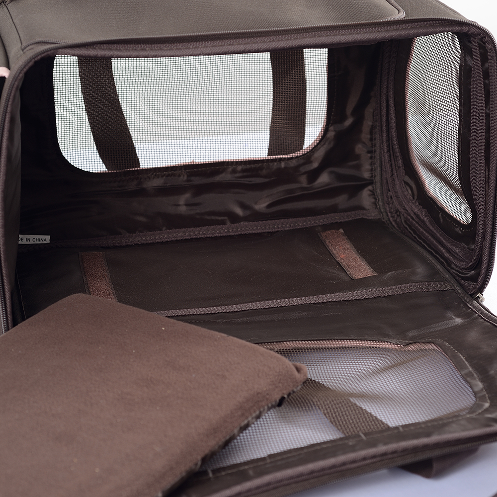 Sac de transport Oxford durable pour animaux de compagnie.