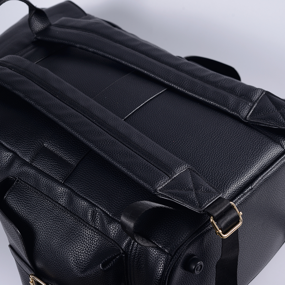 Voyage/déplacements/affaires/école sac à dos en cuir unisexe
