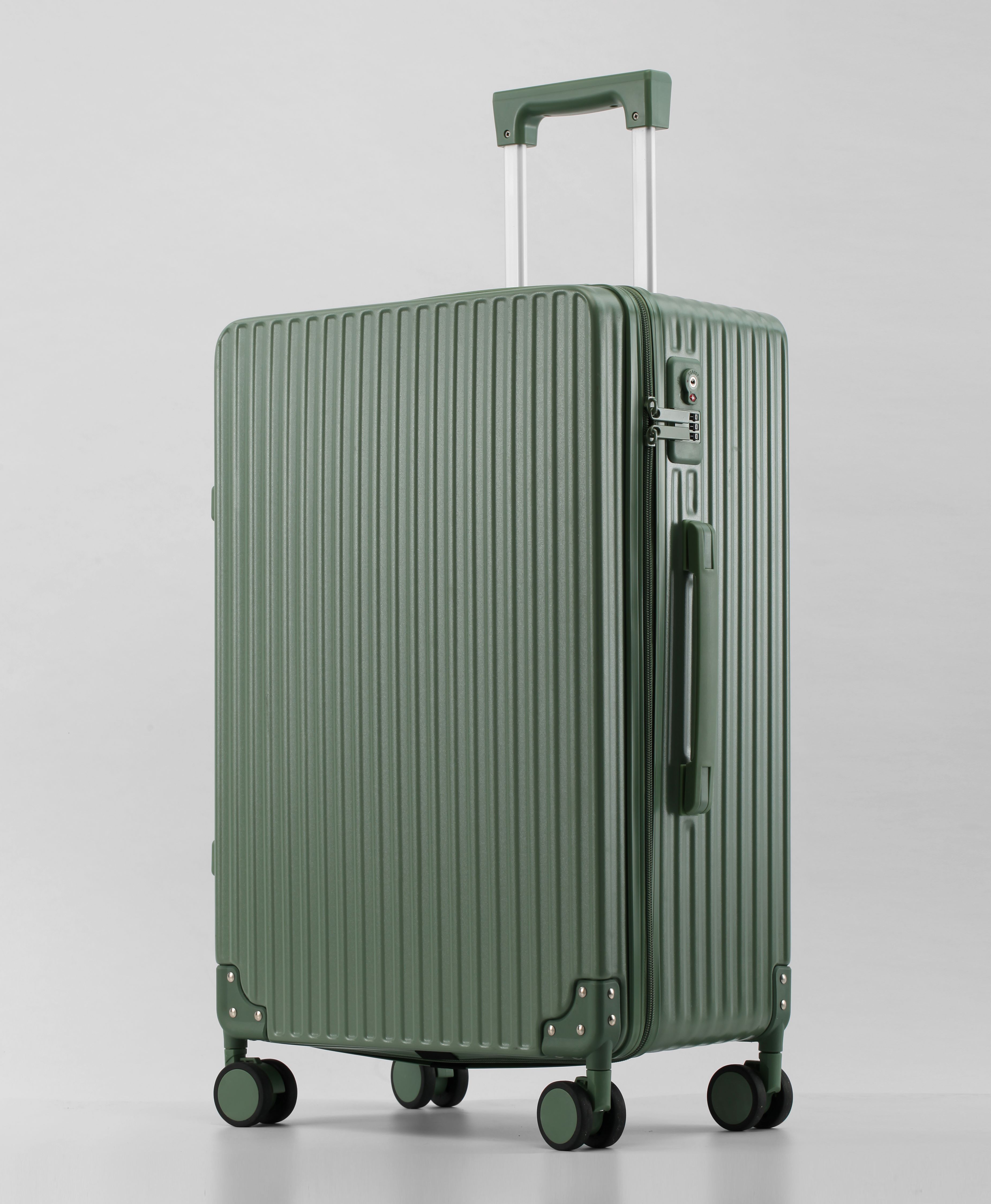 Ensembles de valises à bagages à roulettes, 3 pièces, coque de bagages en PP, vente directe personnalisée en usine