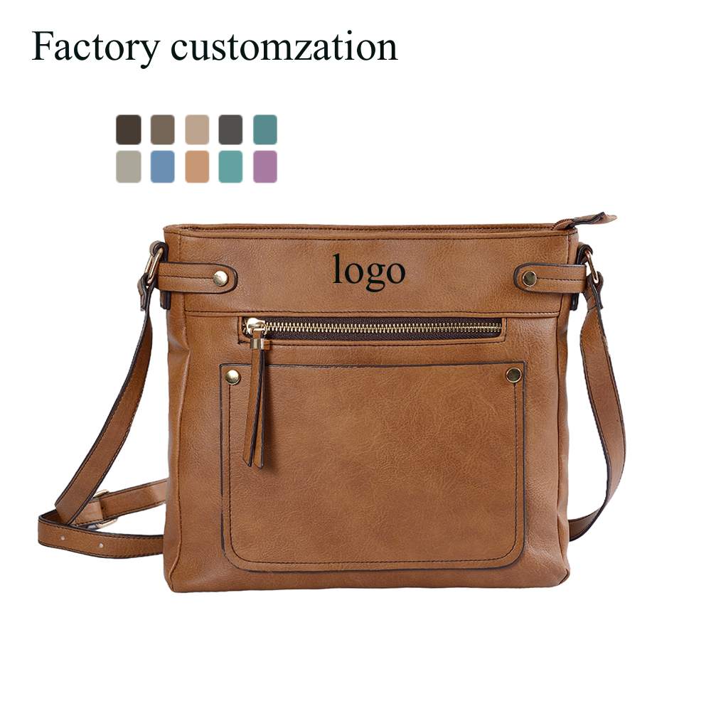 Sac à bandoulière simple homme business tissu imperméable