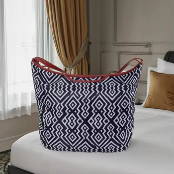 Sac fourre-tout léger pour les déplacements, sac à bandoulière simple, impression par sérigraphie