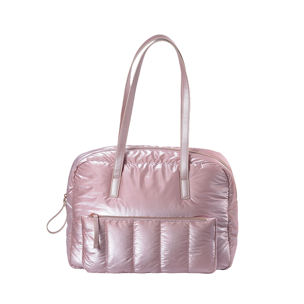 Sac à main en tissu duvet 3 pièces par ensemble, grande capacité pour ordinateur portable et sac à main de petite taille