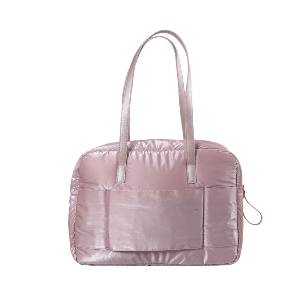 Sac à main en tissu duvet 3 pièces par ensemble, grande capacité pour ordinateur portable et sac à main de petite taille