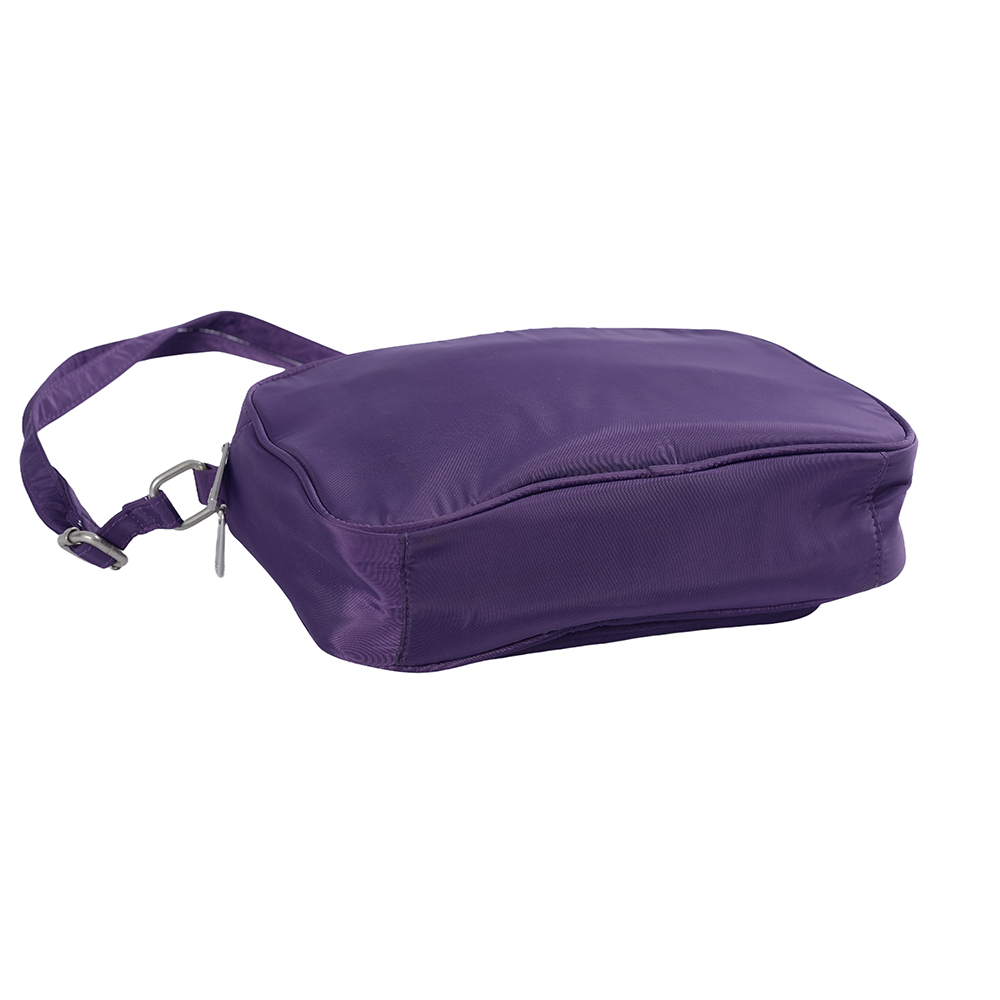 Sac à bandoulière unisexe à sangle réglable, conception personnalisée en usine, forme carrée, accessoires de décoration en métal