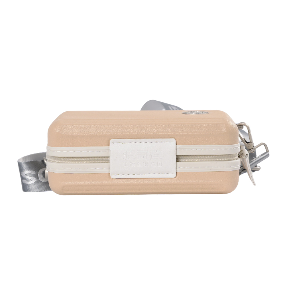 Mini sac à bandoulière rigide en ABS de 7 pouces, sac à main portable
