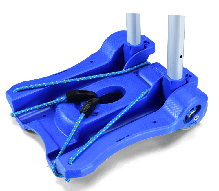 Chariot à bagages en aluminium, roues fixes pliantes de qualité supérieure, chariot de Shopping robuste, chariot Portable multifonctionnel, Carretillas