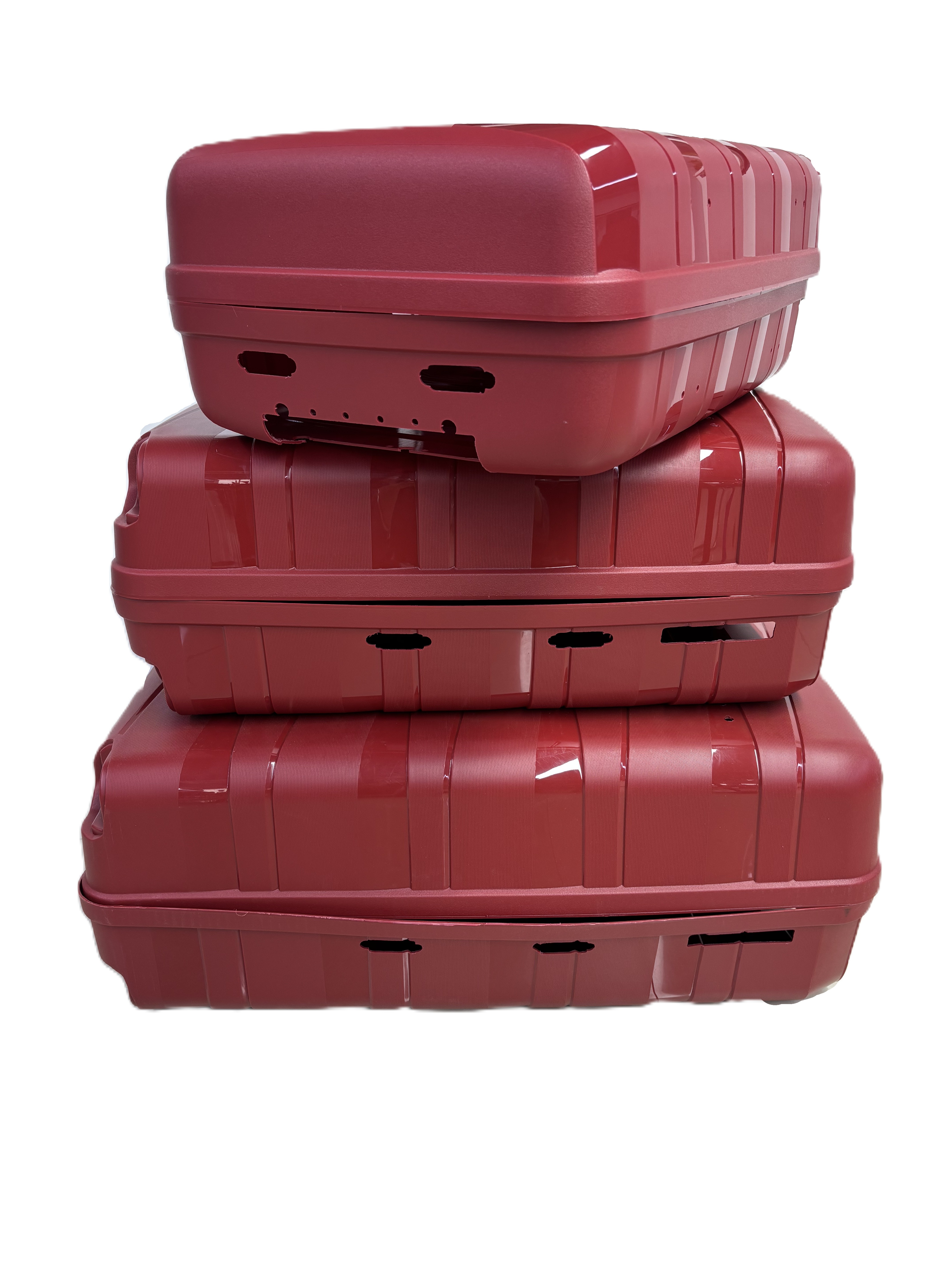 PP bagages produits finis/semi-finis 12 pièces prix bon marché personnalisé en usine