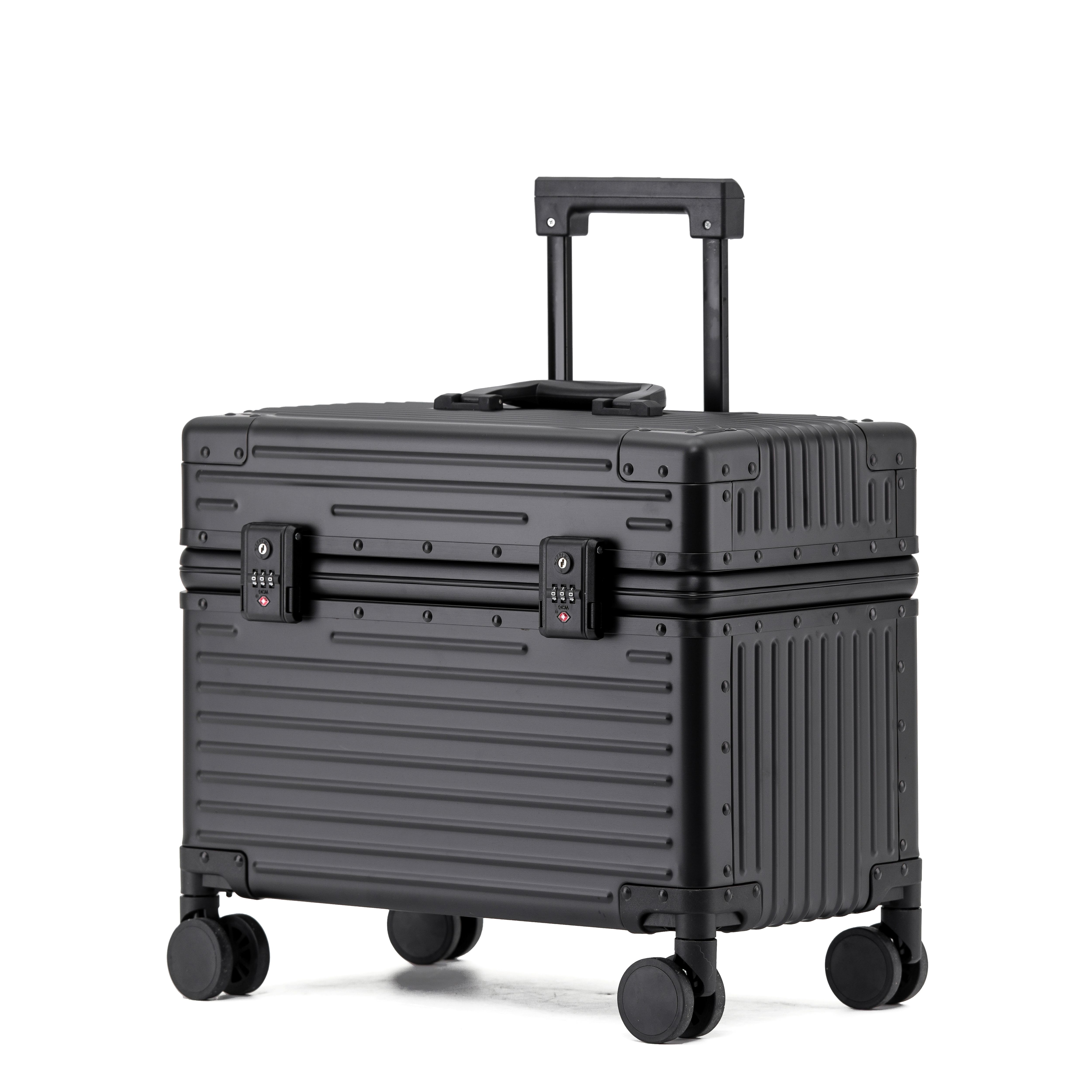 Valise à bagages en aluminium et magnésium, chariot 18