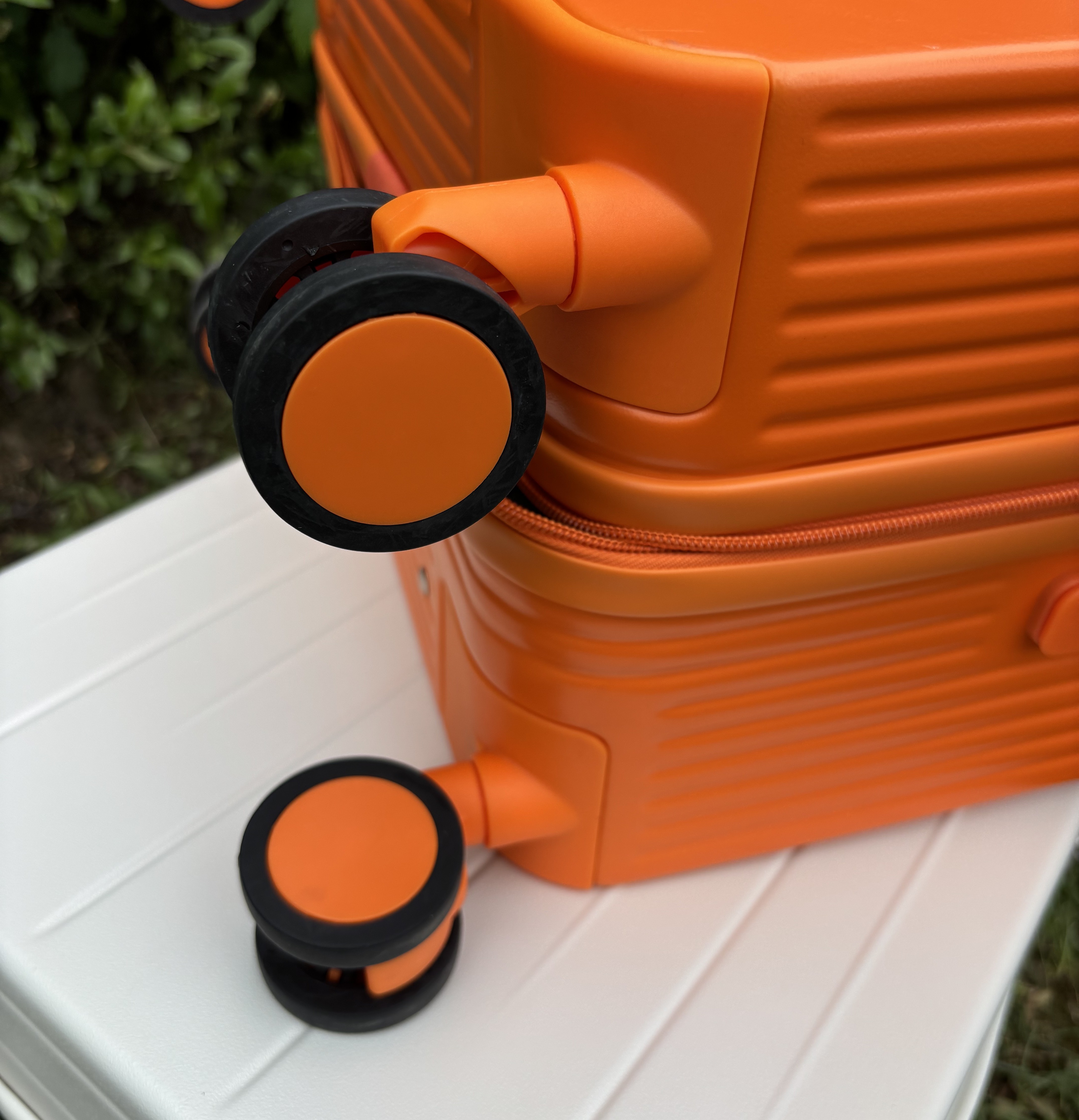 PP nouveaux ensembles de valises à bagages élégants couleur claire unisexe populaire large conception de chariot usine vente chaude