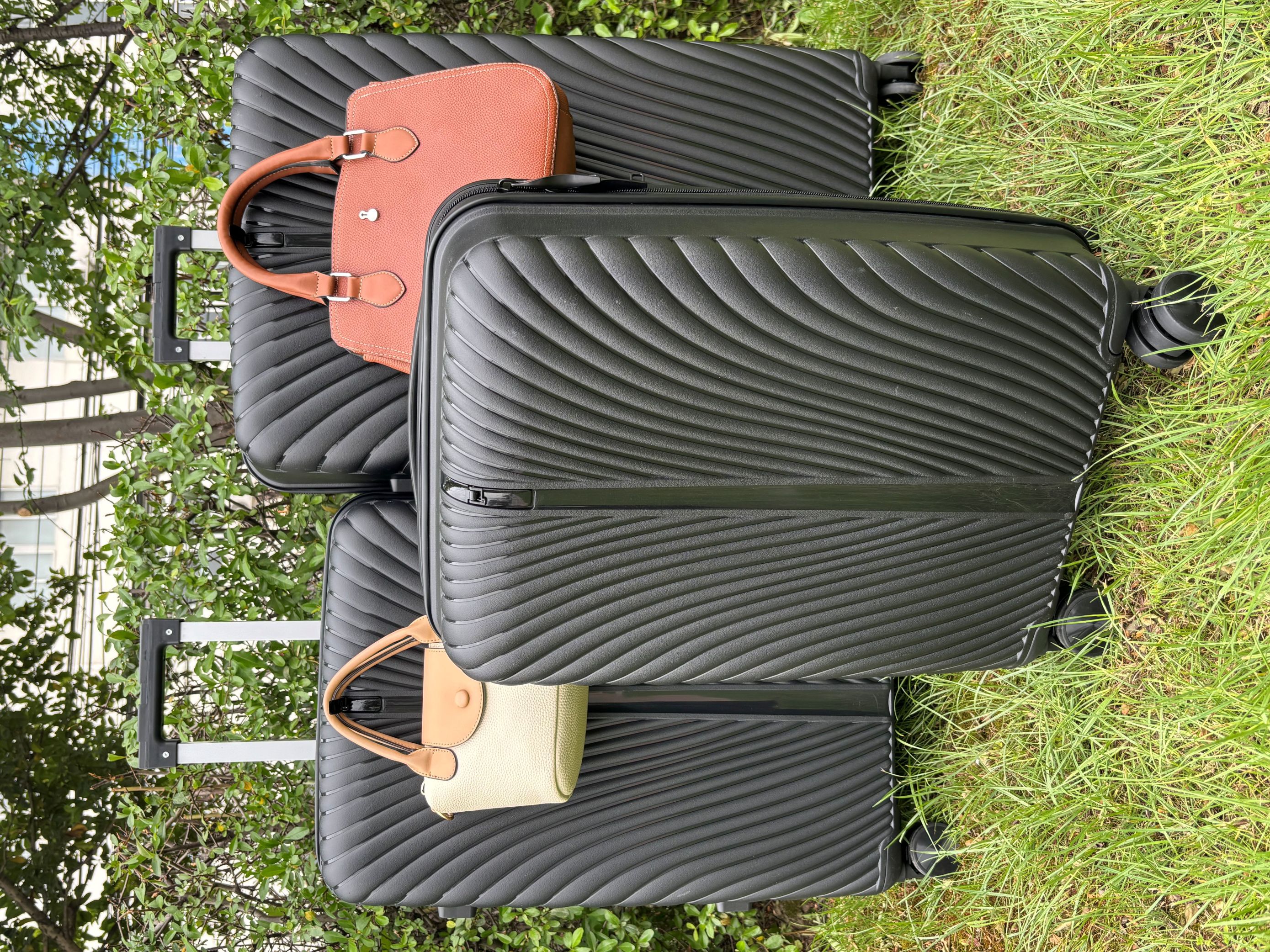 Ensembles de valises à bagages 4 pièces valise à roulettes PP ensembles de valises imperméables et durables de bonne qualité