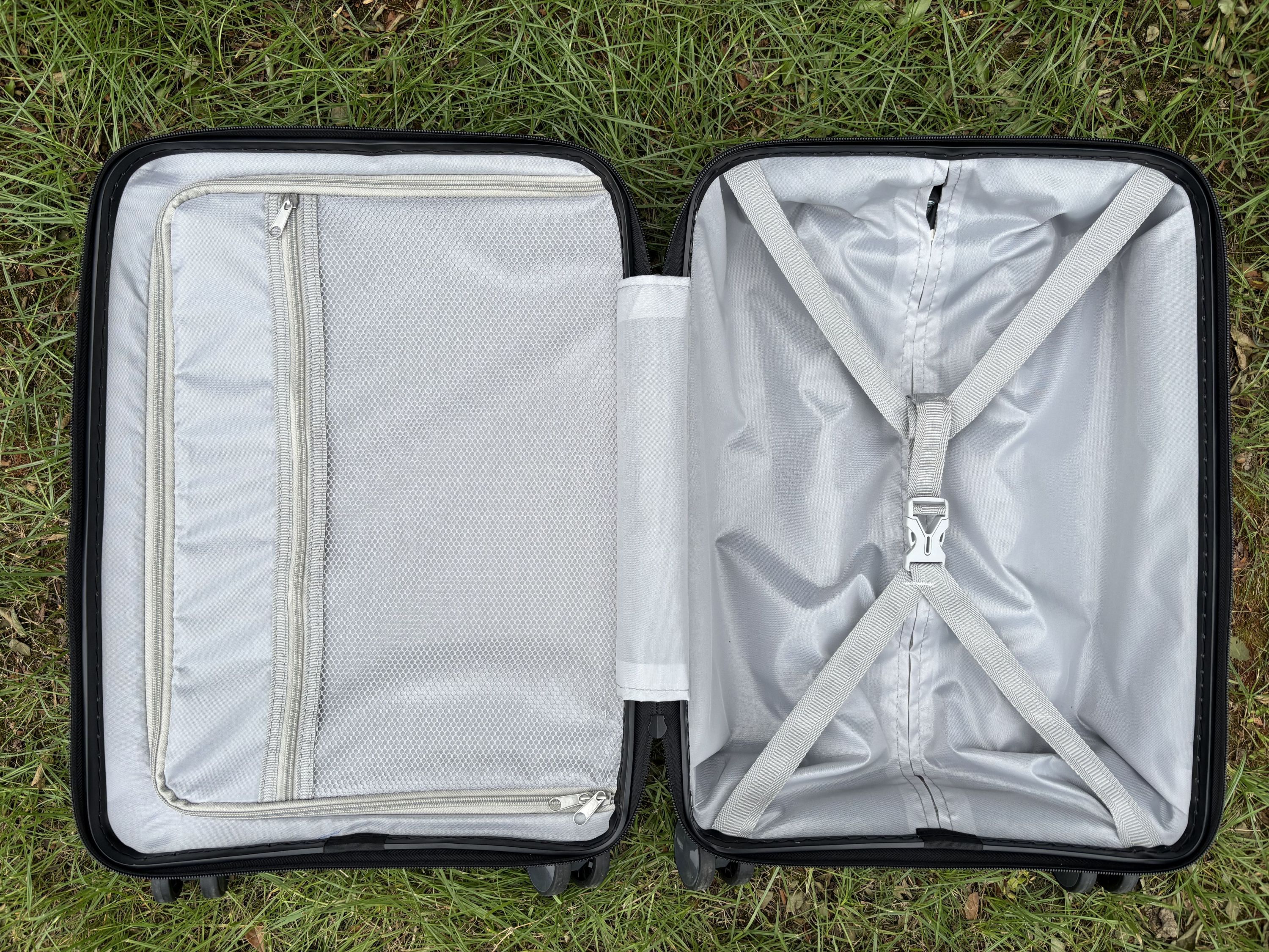 Valise à bagages PP voyageant Cse définit la vente directe d'usine de caisse d'embarquement avec des roues muettes